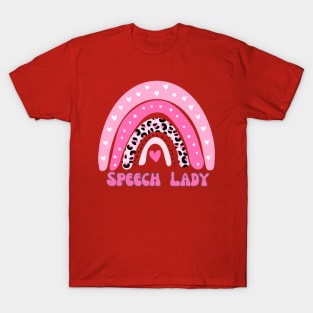 Speech lady, speech therapy, speech languguage pathologist, T-Shirt